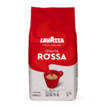 Lavazza, Qualità Rossa, Coffee Beans, with Aromatic Notes of Chocolate and Dried Fruit, Arabica and Robusta, Intensity 5/10, Medium Roasting, 1 Kg
