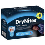 Huggies 4-7 Years DryNites Pyjama Pants Spiderman 30 per Pack, White